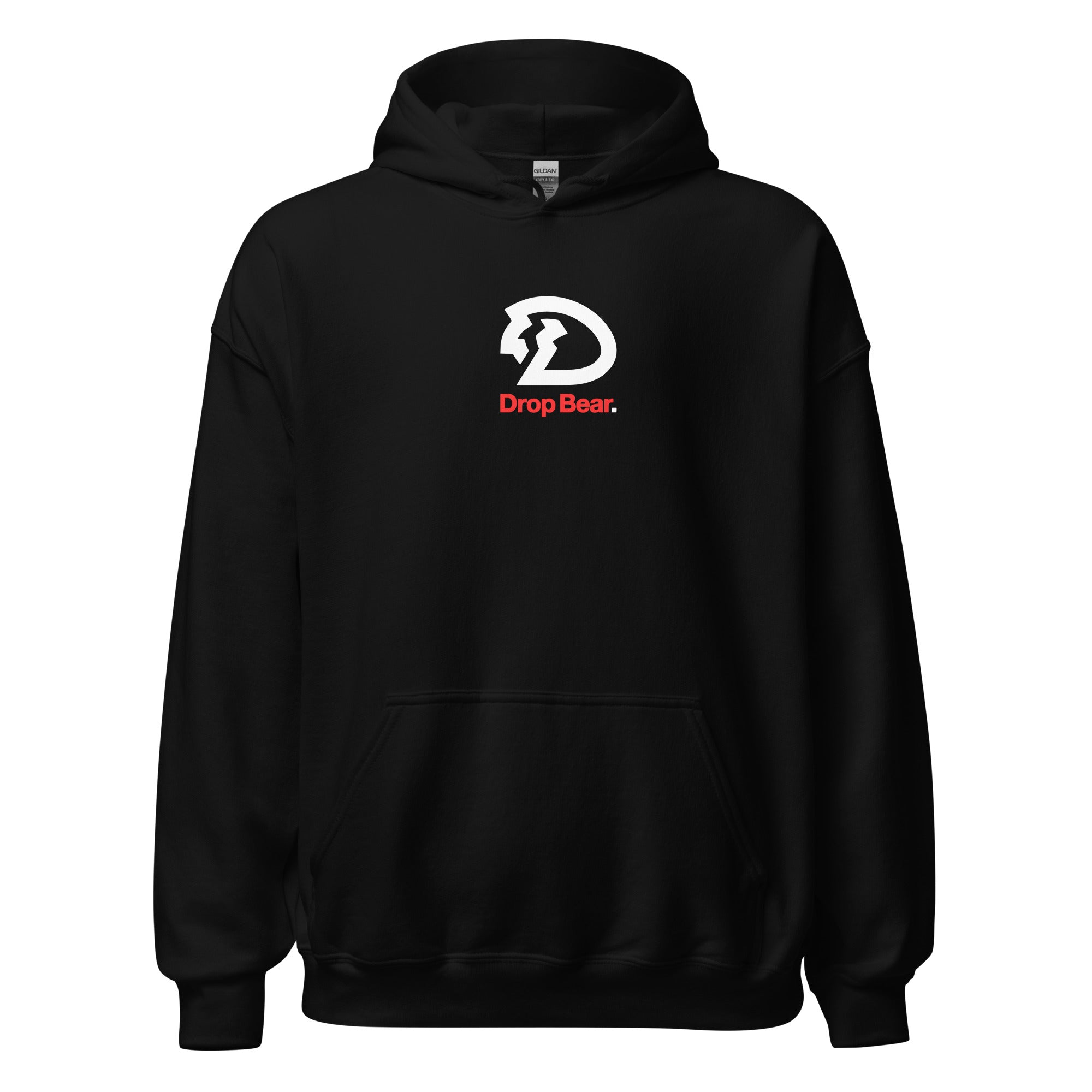 Signature Logo Hoodie — Red