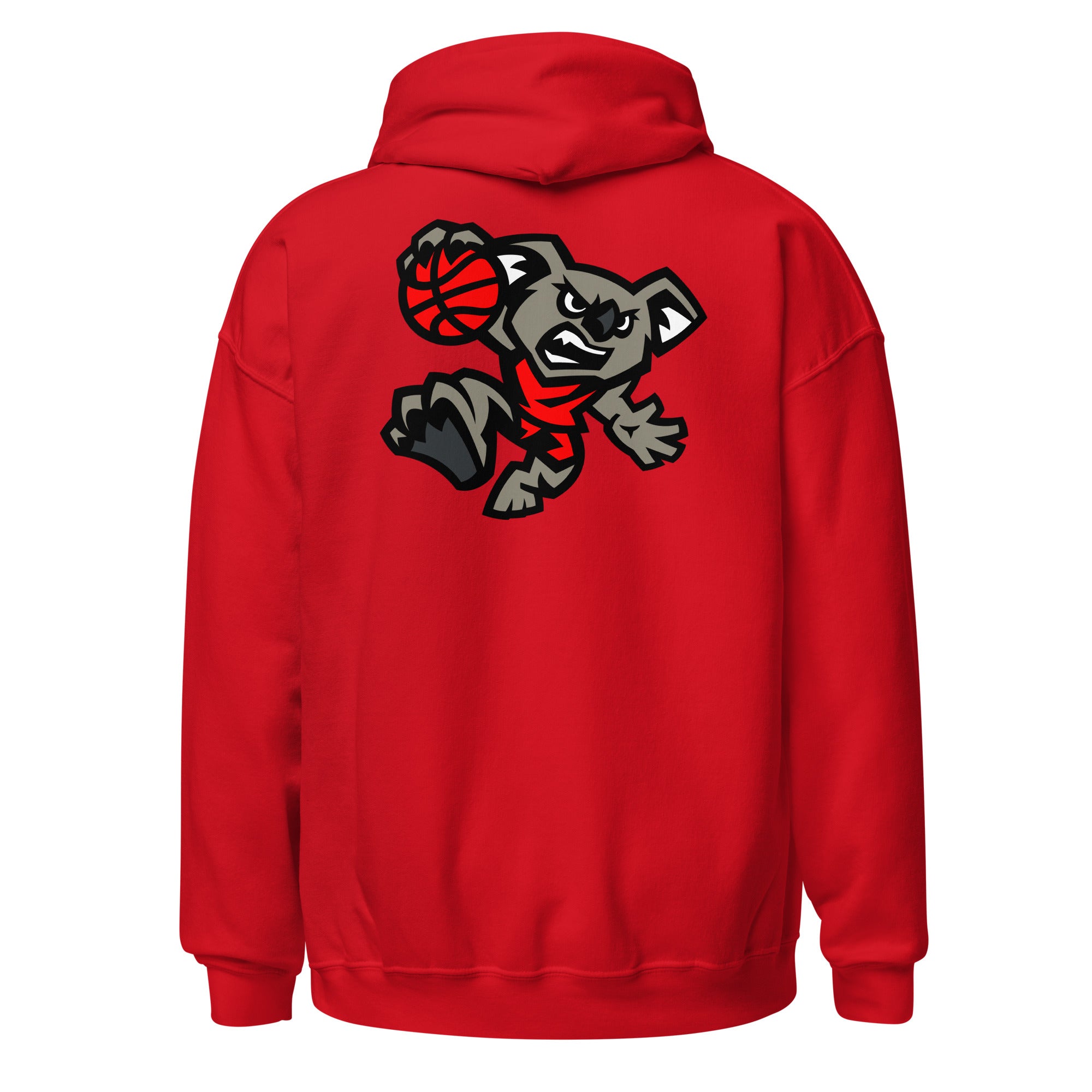 Signature Logo Hoodie — Red